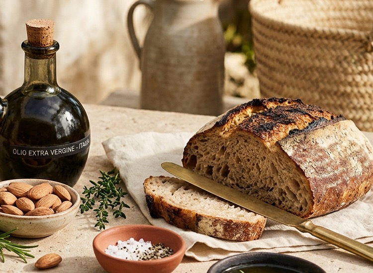 Preparación de alimentos naturales en la cocina