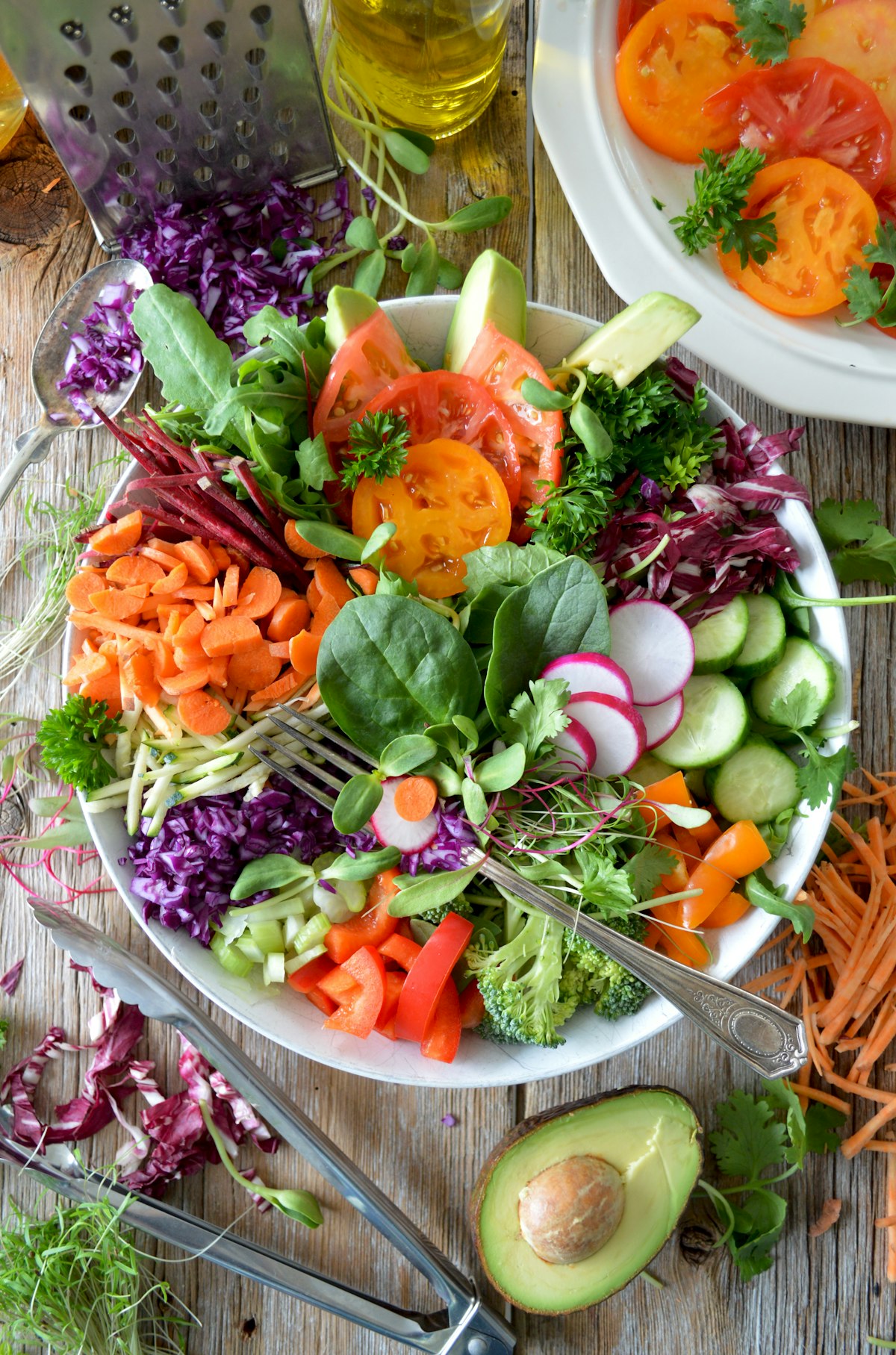Verduras y hortalizas frescas del mercado